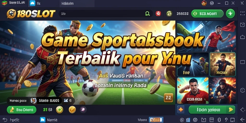 Tampilan menarik dari gameplay taruhan di 180SLOT.