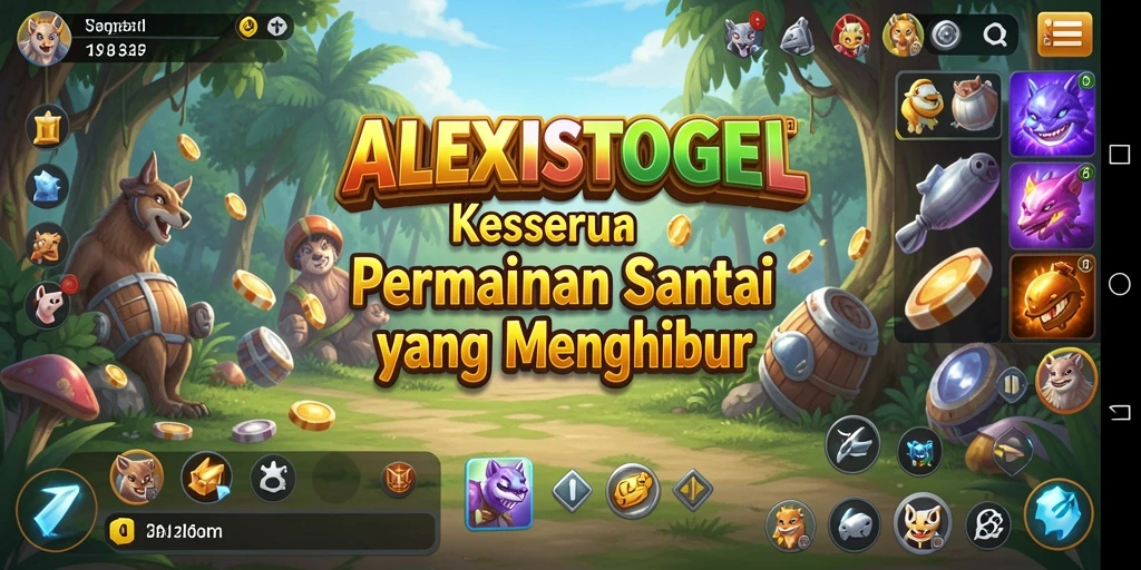 Tangkapan layar menarik dari gameplay ALEXISTOGEL yang menyenangkan.