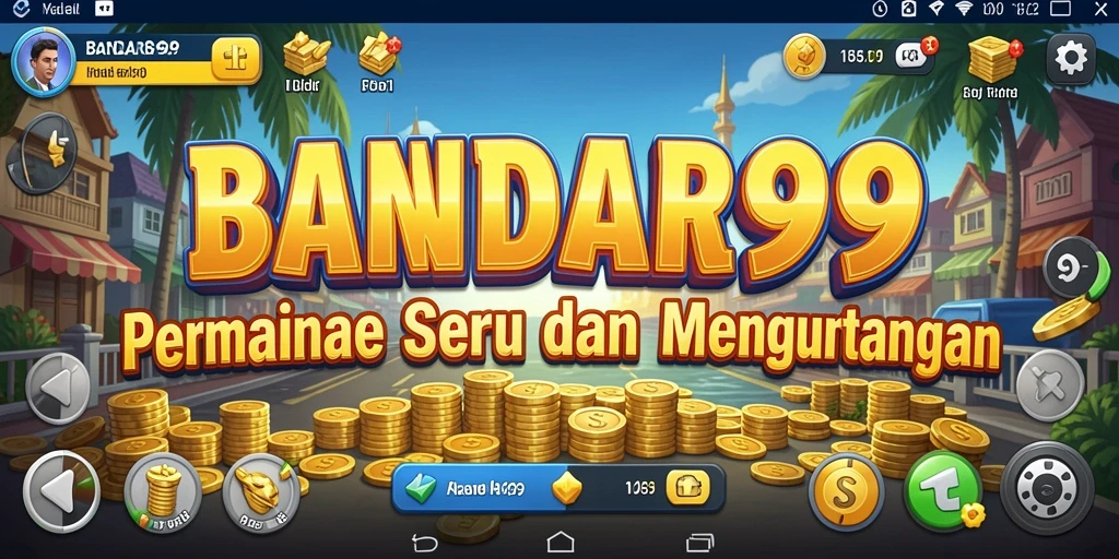 Tampilan gameplay BANDAR99 yang menarik dan adiktif.