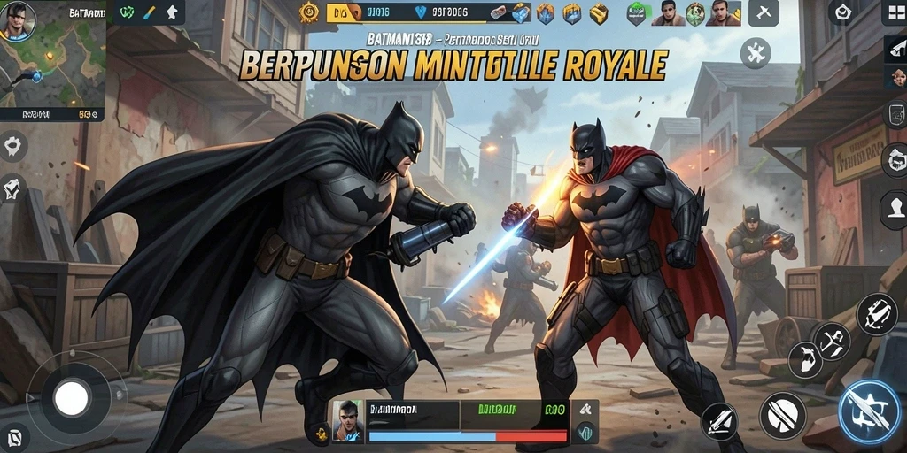 Gameplay menegangkan di arena pertempuran BATMAN138