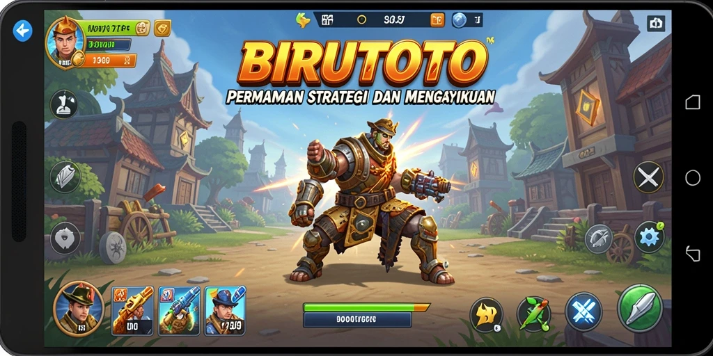Gameplay seru dan mendebarkan dalam BIRUTOTO saat bersaing strategi.