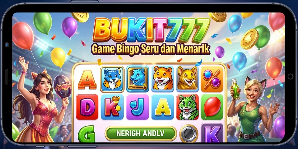 Tampilan gameplay utama BUKIT777 yang menarik dalam permainan Bingo.
