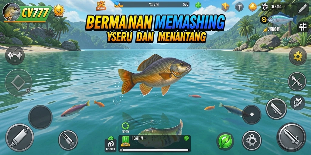 Tangkapan ikan besar di gameplay CV777 yang seru.