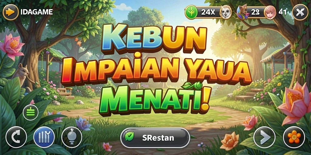Gambaran menawan gameplay pertanian di IDAGAME.