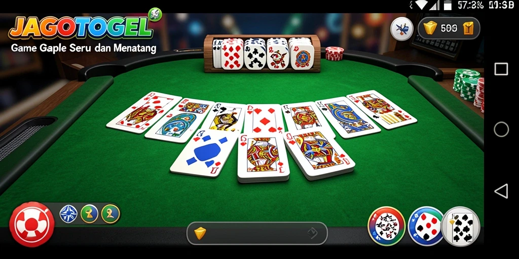 Tampilan gameplay seru dari JAGOTOGEL dengan pemain yang bersaing.