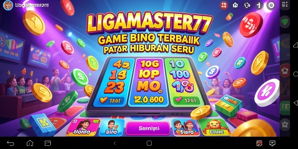 Tampilan menarik dari gameplay LIGAMASTER77 yang menyajikan Bingo.