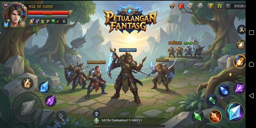 Tampilan gameplay menakjubkan N32 dengan aksi ARPG yang mendebarkan.