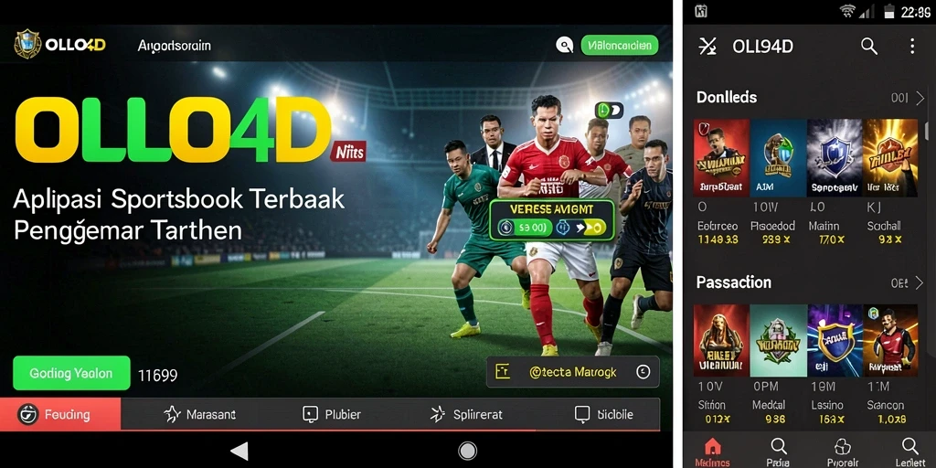 Screenshot utama OLLO4D menunjukkan tampilan taruhan olahraga yang menarik.