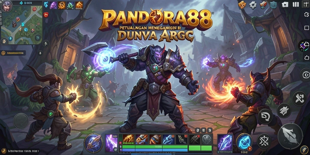 Tampilan gameplay PANDORA88 yang intens dan menegangkan.