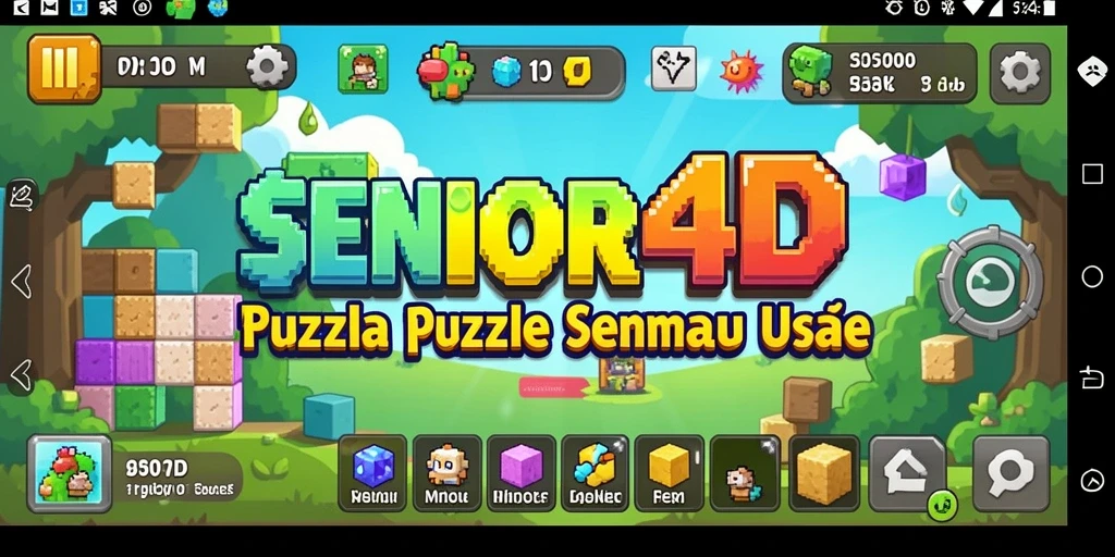 Tampilan gameplay <strong>SENIOR4D</strong> yang menantang dan menarik.