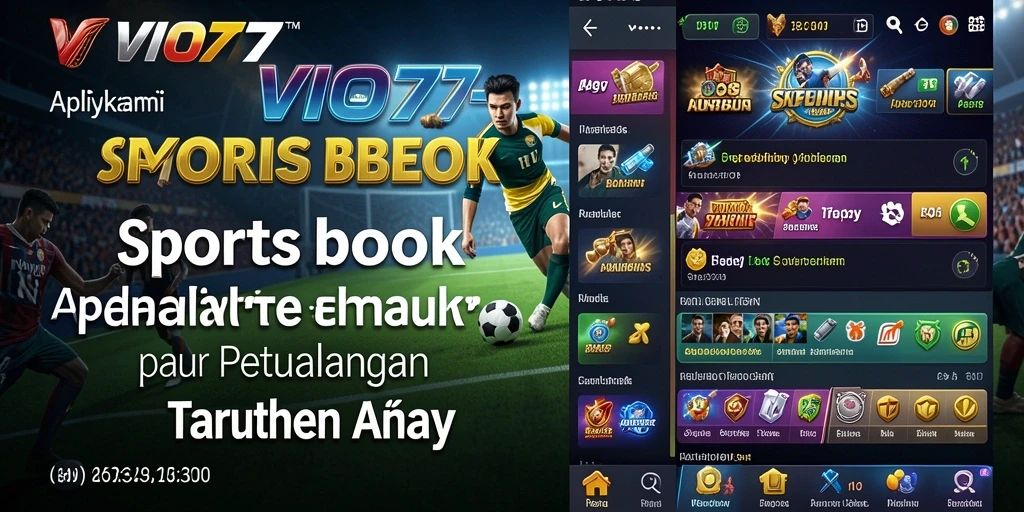 Tampilan gameplay VIO77 menunjukkan keseruan taruhan olahraga.