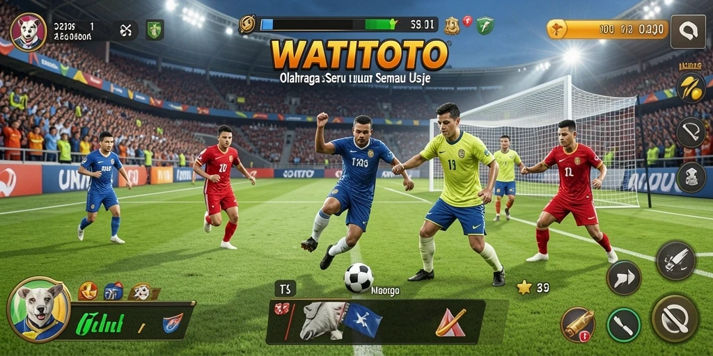 Tampilan menarik dari WATITOTO yang menampilkan aksi olahraga seru.