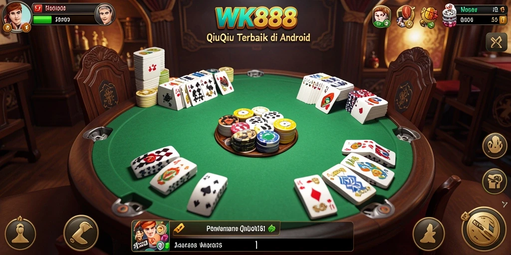Tampilan gameplay WK888 yang mendebarkan dan penuh warna.